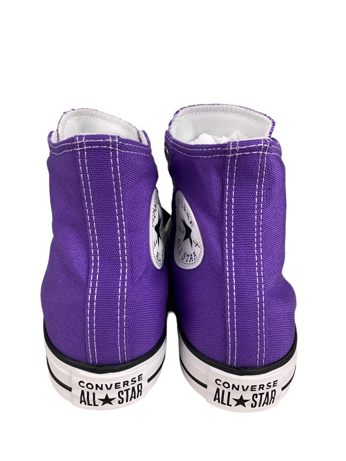 NEW Converse Chuck Taylor All Star Hi B Grade Purple White Mens Size 8 137833F