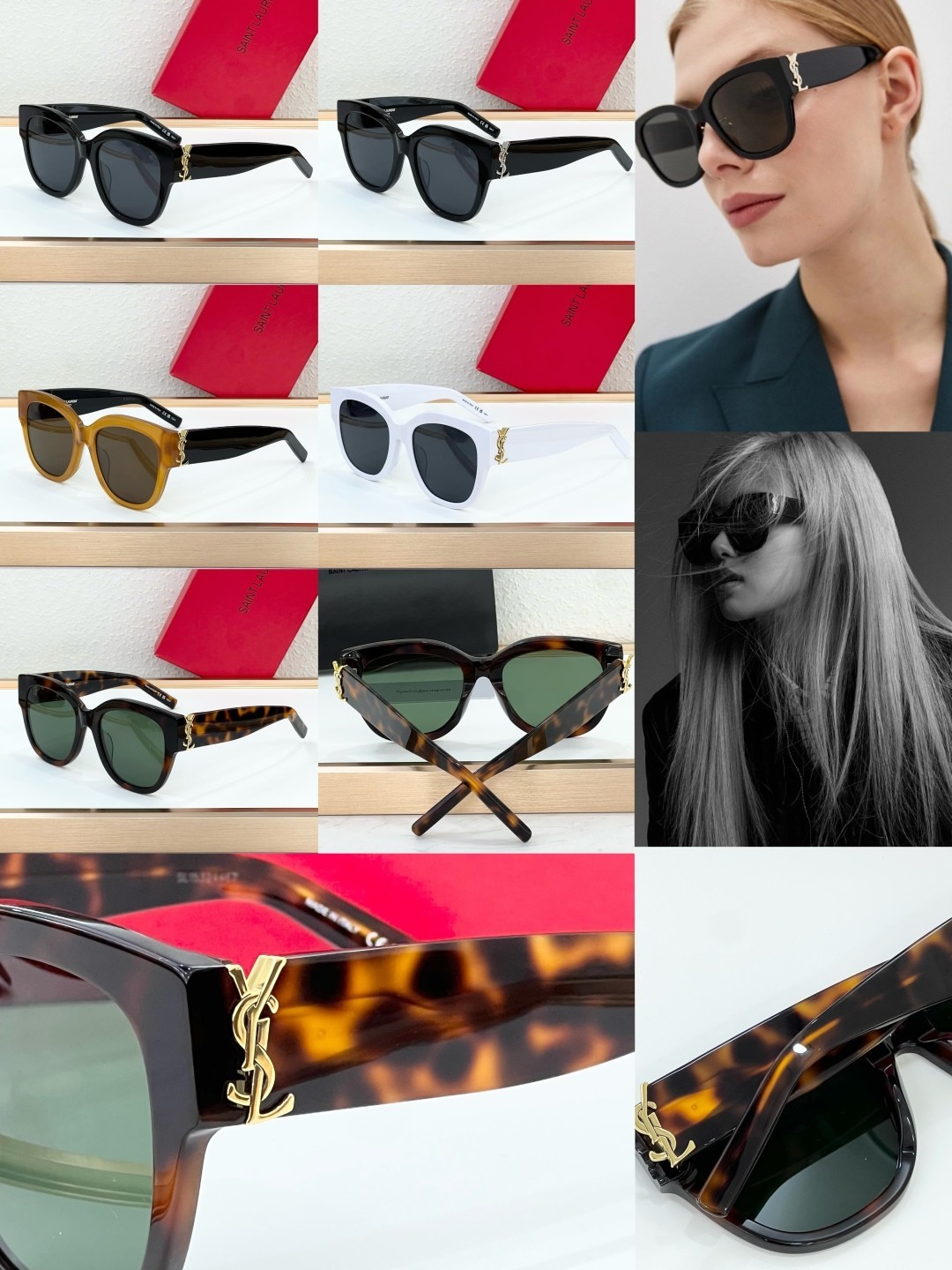SAINT LAURENT SL M95 Unisex Sunglasses SIZE：56口20-145