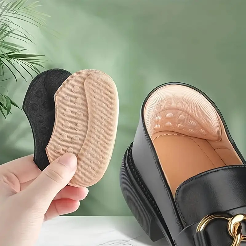 3Pairs Soft Fabric Shoe Pads Cushion Liner Grip Back Heel Inserts Insoles USA