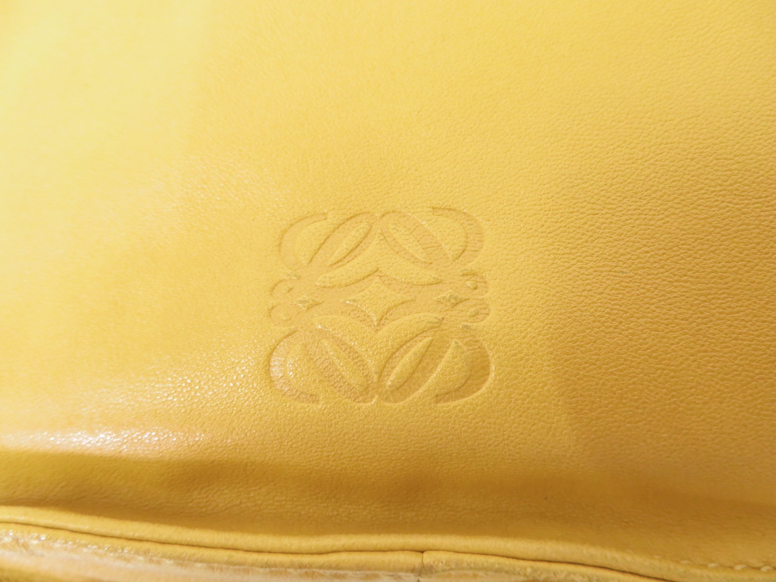 Authentic LOEWE Anagram Flamenco Lambskin Nappa Leather Shoulder Bag S#53565