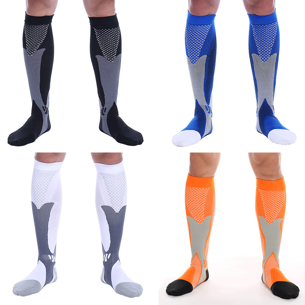 Compression Socks Pain Relief Calf Leg Foot Fatigue Support Stocking Men&Women
