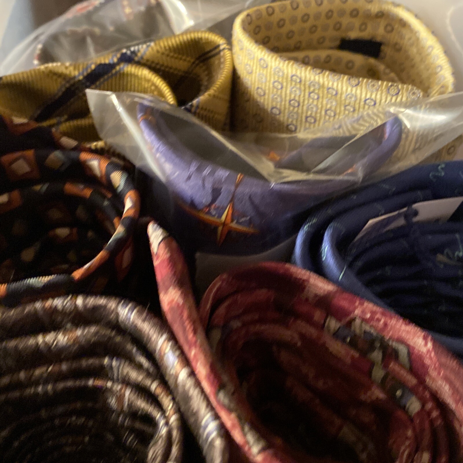 10 Ties RANDOM – Neck Tie Men’s – LOT OF 10 Mystery Striped Plaid Solid Classic