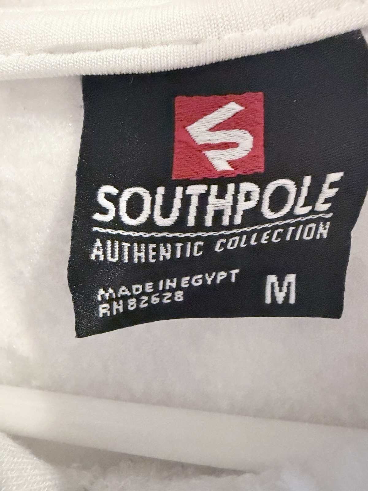 Southpole New Legend Bear Hoodie Mens Medium White Graphic Pullover Streetwear