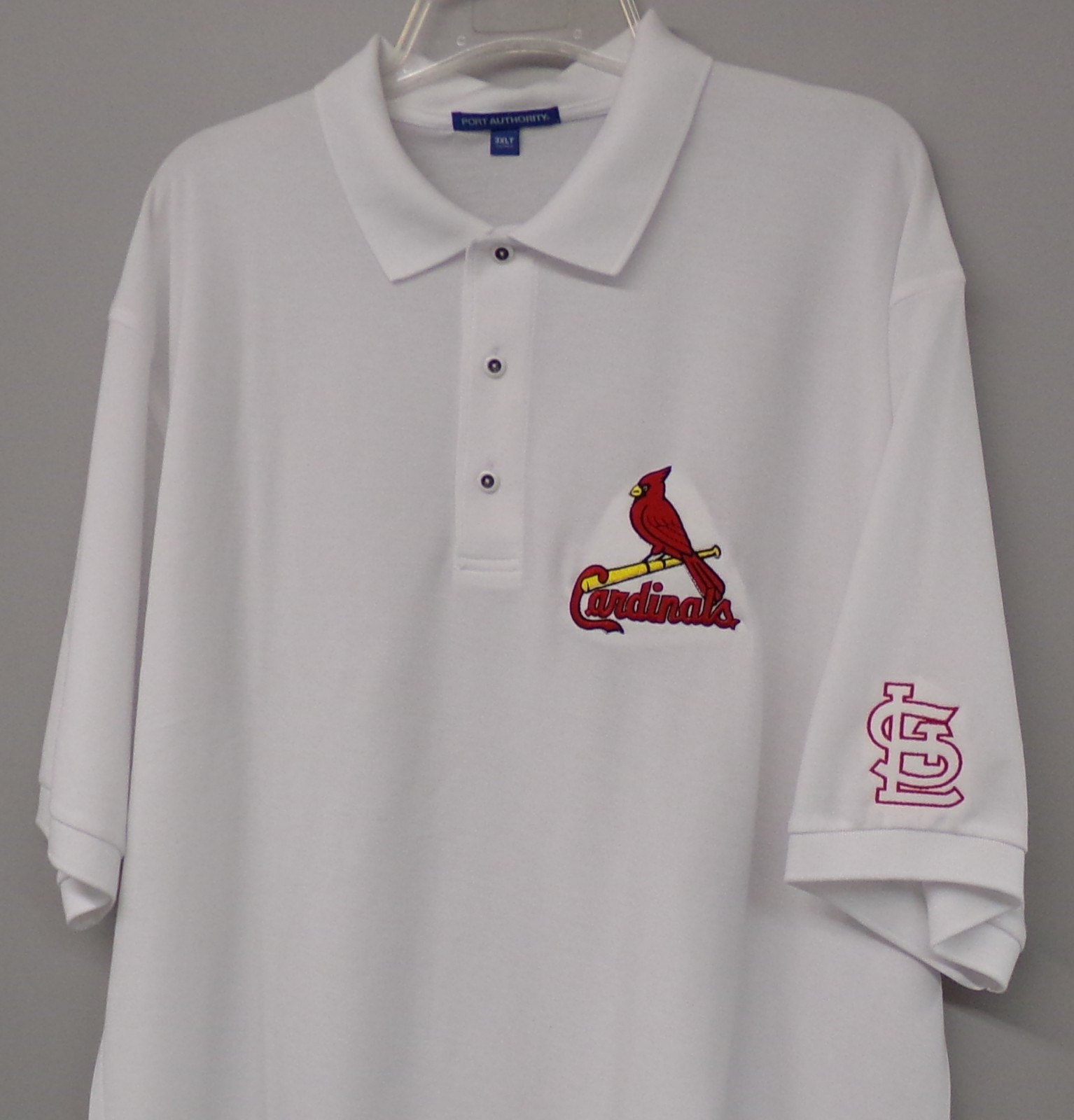St. Louis Cardinals MLB Baseball Embroidered Mens Polo Shirt XS-6XL, LT-4XLT New
