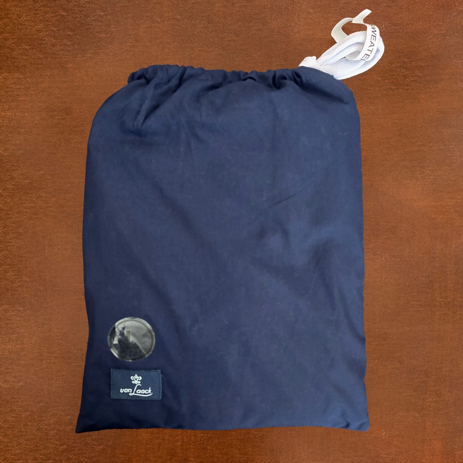 Lufthansa – Van Laack – First Class – Long Sleeve Polo Shirt Sweater – L – New