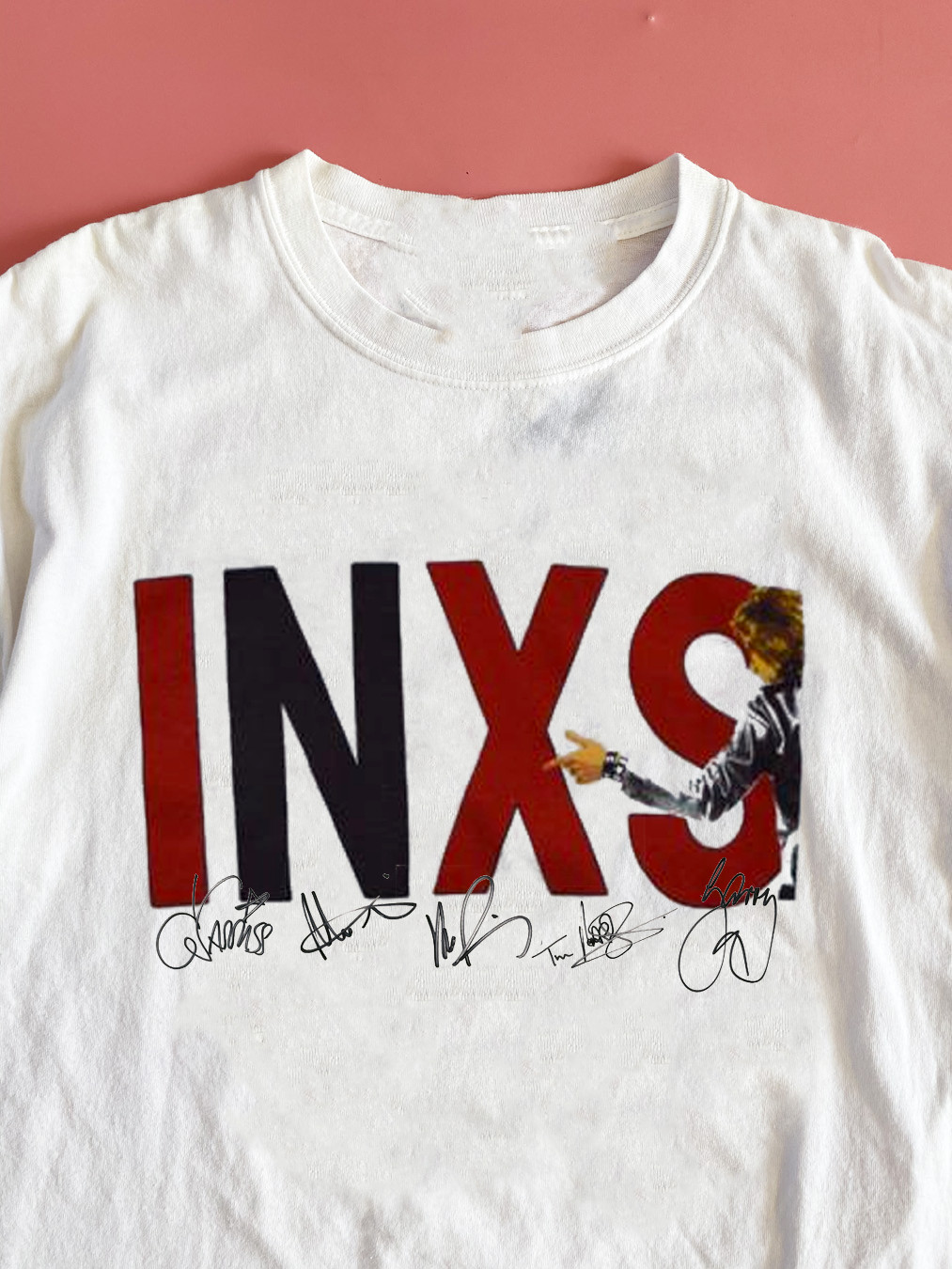 Collection INXS Gift For Fan White All Size Men T-Shirt