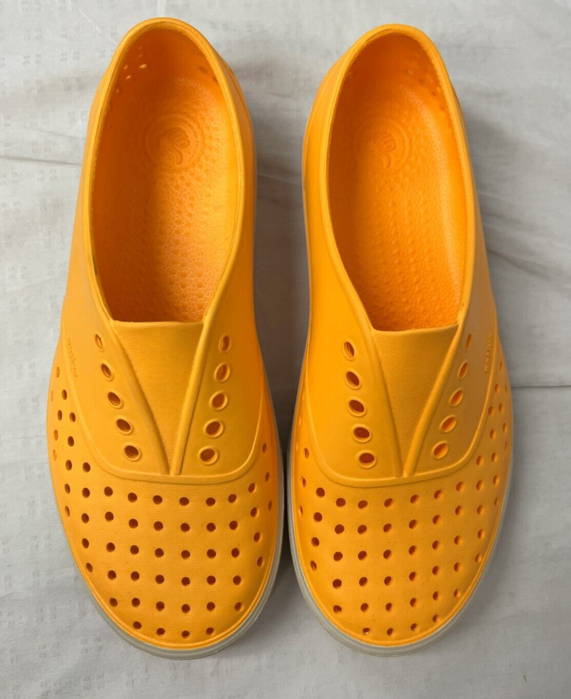 Native Adults Miller Slip On Sneaker/Water Shoe Pencil Orange Men 5/Women 7 New
