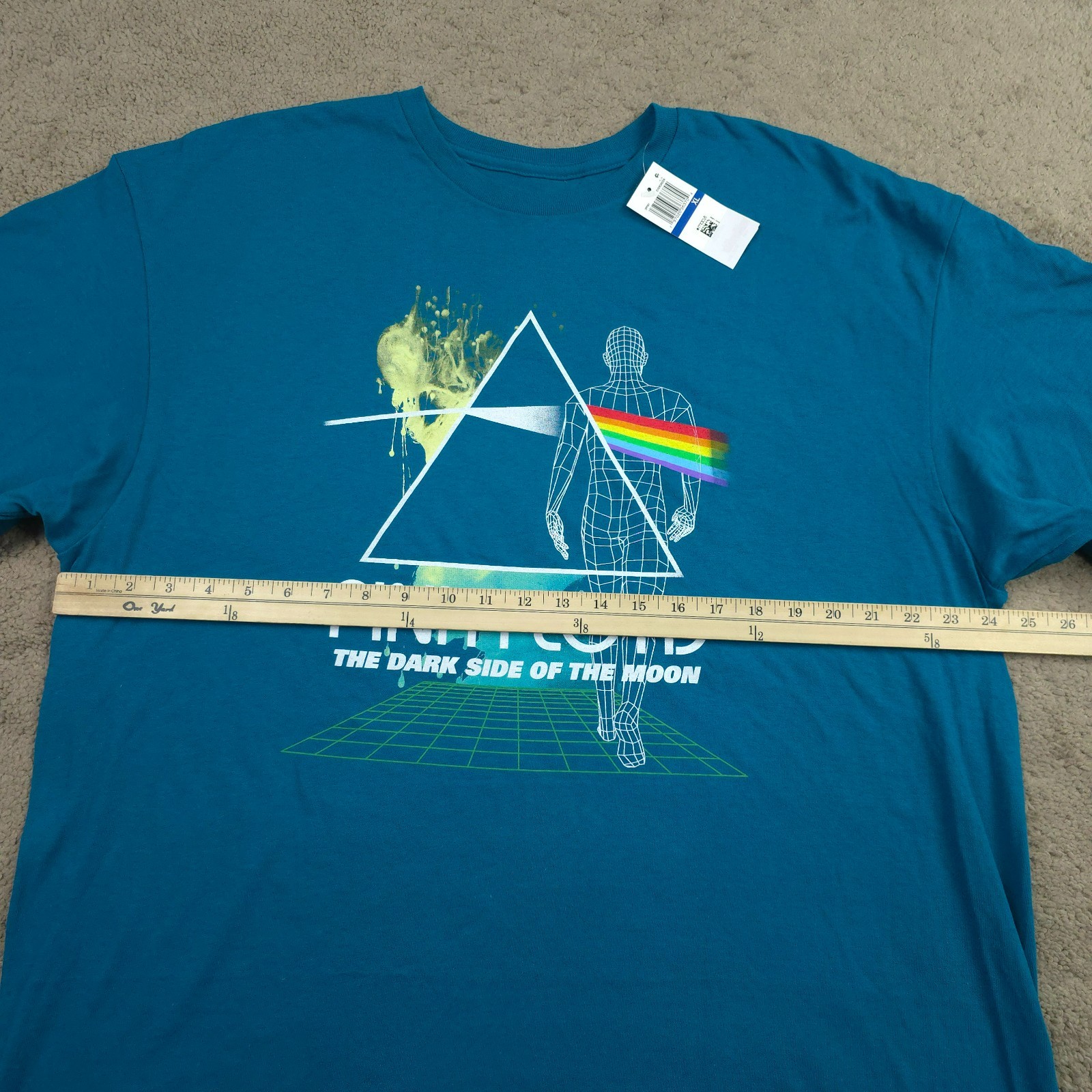 Pink Floyd Hybrid Men’s Short Sleeves T-shirt Evergreen XL