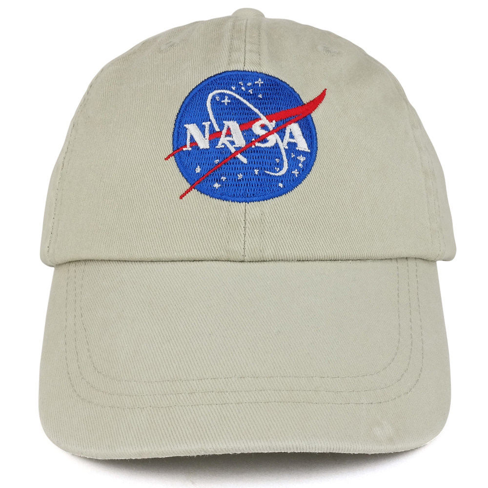 Youth NASA Insignia Embroidered Soft Washed Cotton Twill Cap – FREE SHIP