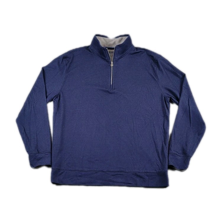 Twillory Performance Fabric Tailor Fit 1/4 Zip Golf Pullover Mens Sz Large