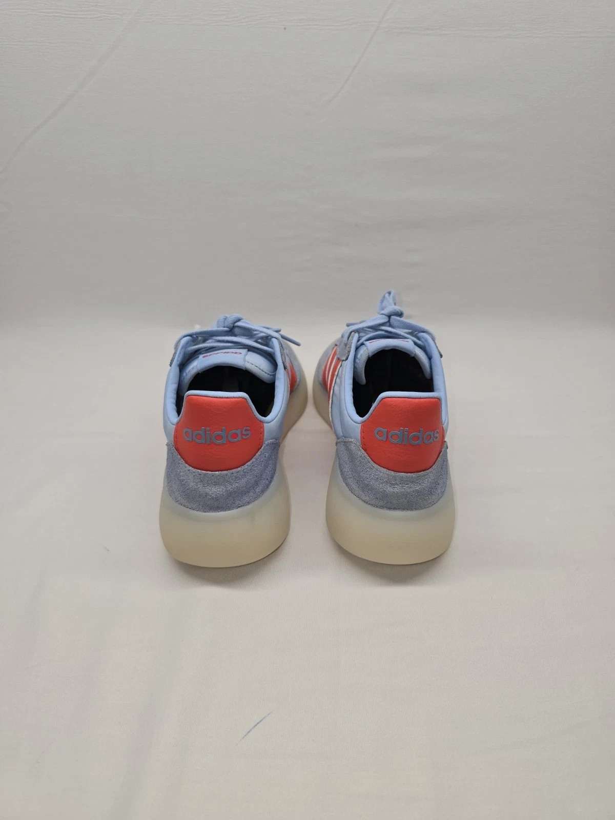 Adidas US 7 Shoes Blue/Red/White Classic Suede Retro Barreda Decode
