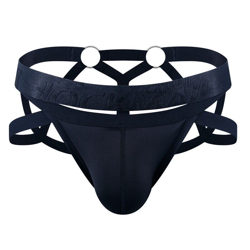 Jockmail Sexy Men’s Jockstrap Briefs Underwear G-string Thongs T-back Underpant