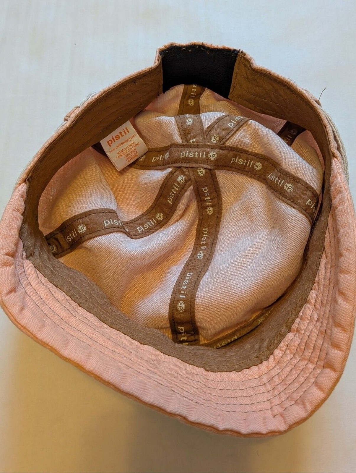 Pistil 100% Linen Hat In Melon
