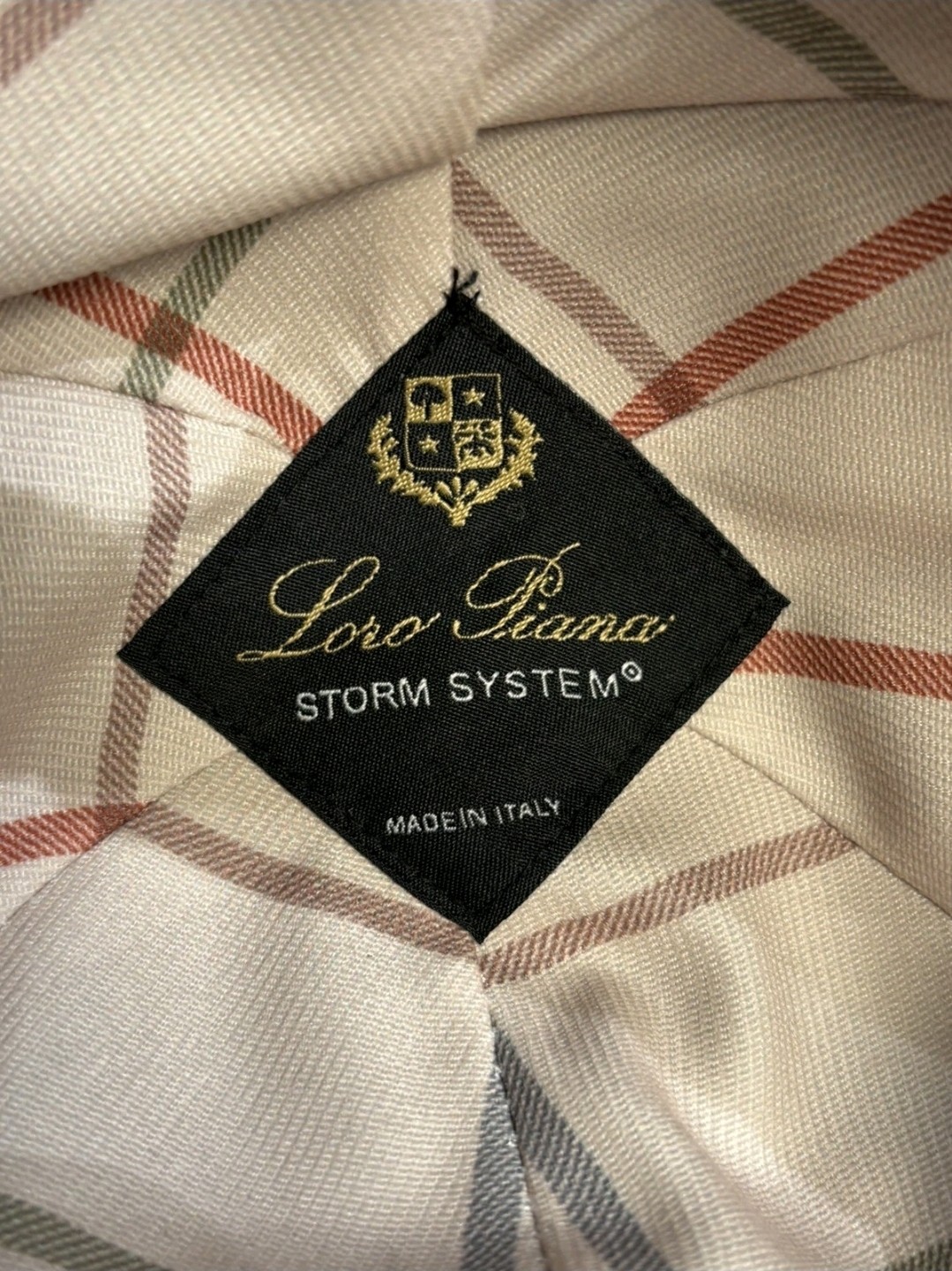 Loro Piana Storm System Microfiber Baseball Cap Men’s Large Black