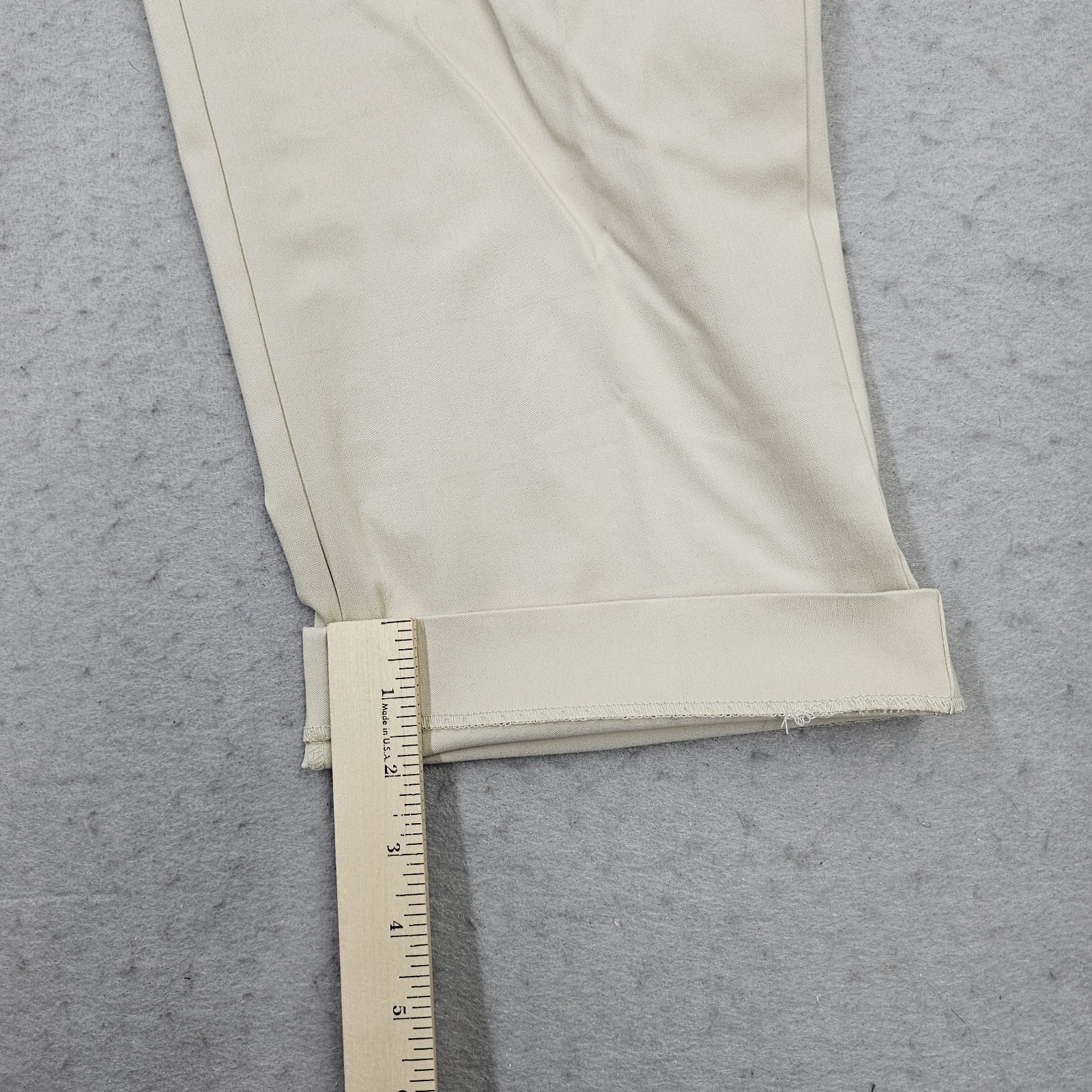 Tommy Hilfiger Mens 40×30 Modern Fit Butter Beiege Stretchy Dress Pants THFLEX