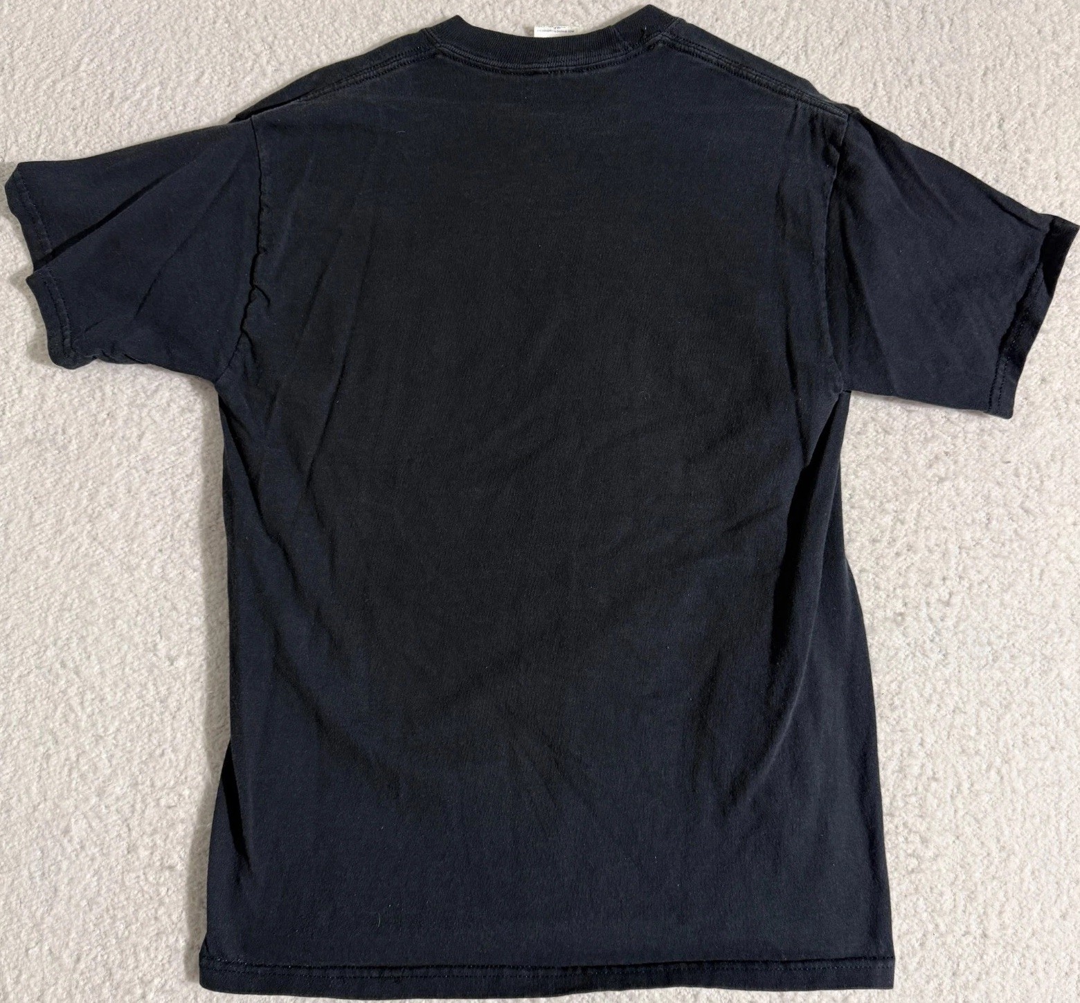 Size M – Vintage Blue Angels F-18 Super Hornet Jets T-Shirt Mens Black Ship Fast