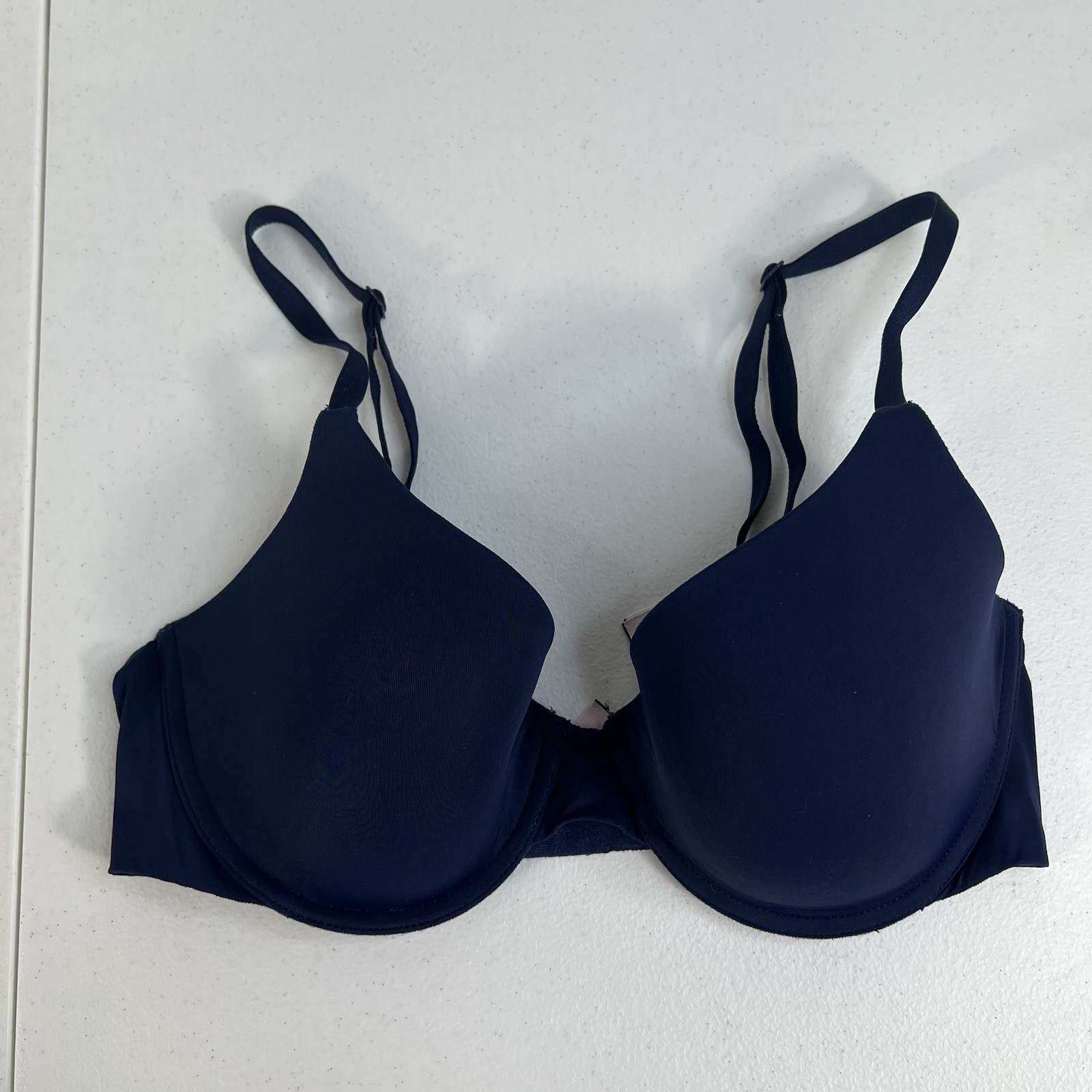 Victoria’s Secret 32D Bra Uplift Semi Demi Push-Up Underwire Multiway Straps