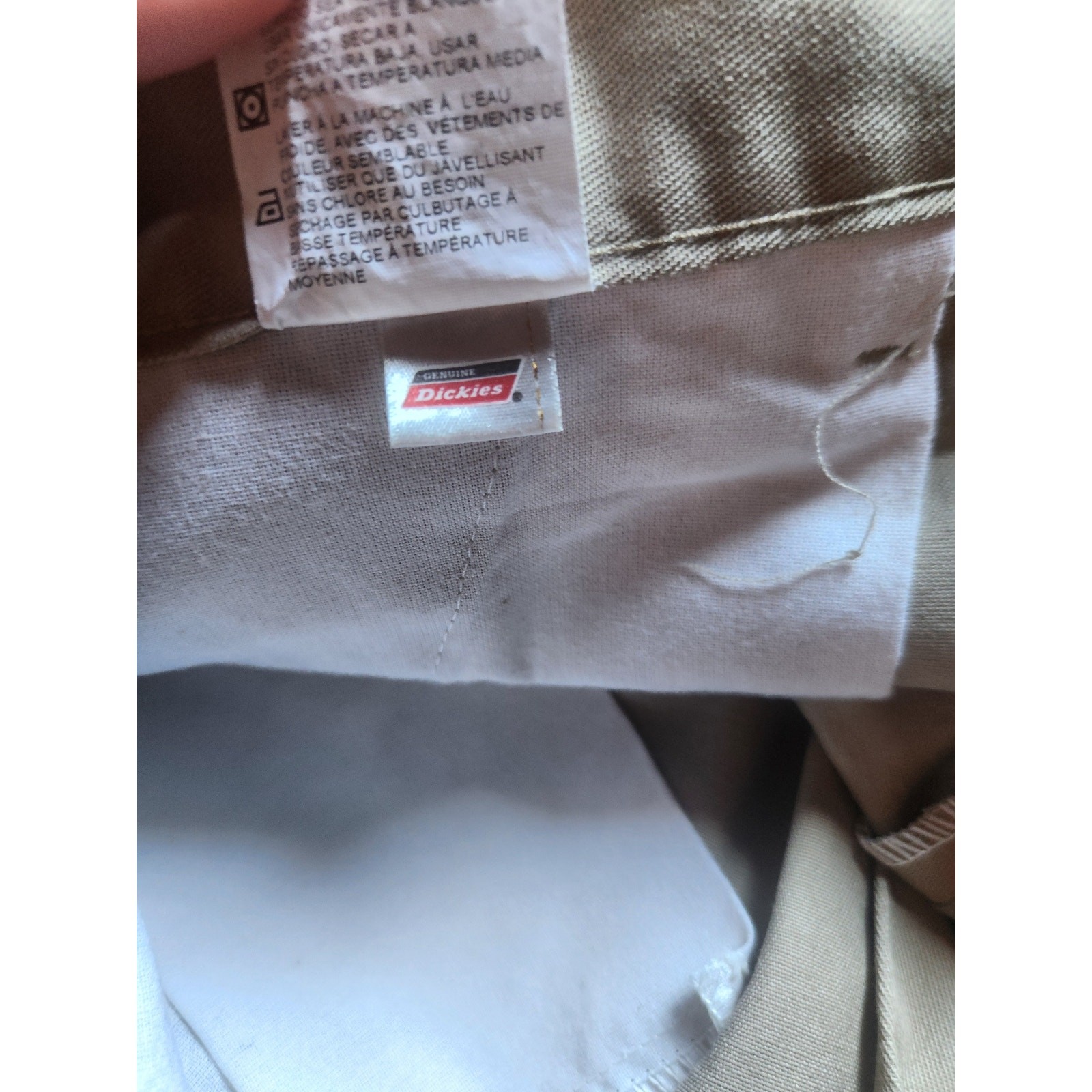 Dickies pants Carpenter Utility Workwear pants Tan size 34×32