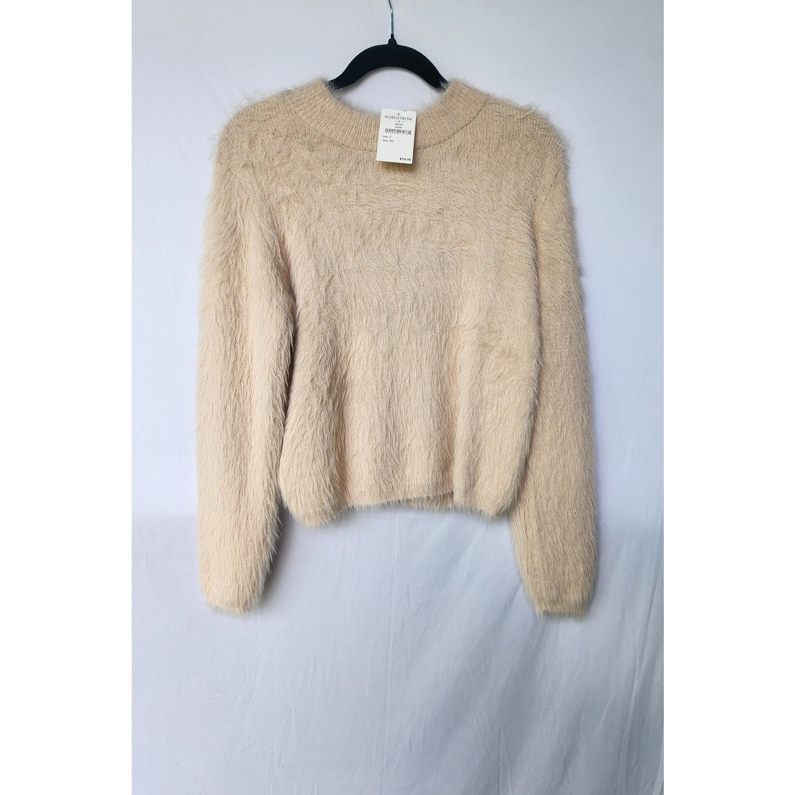 Nordstrom Cream Eyelash Knit Sweater – NWT – Size Small