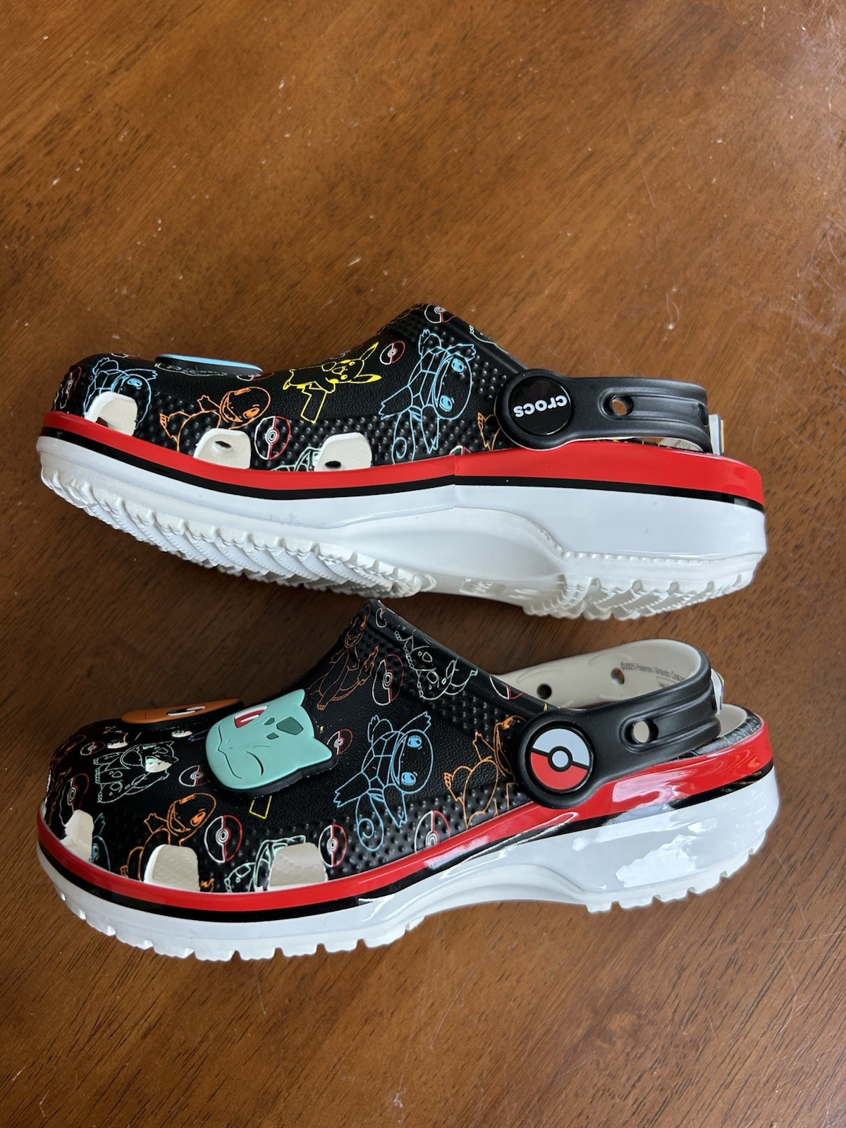Crocs Kids’ Pokemon Classic Clogs Multi Color Size C11 Brand New No Tags/box