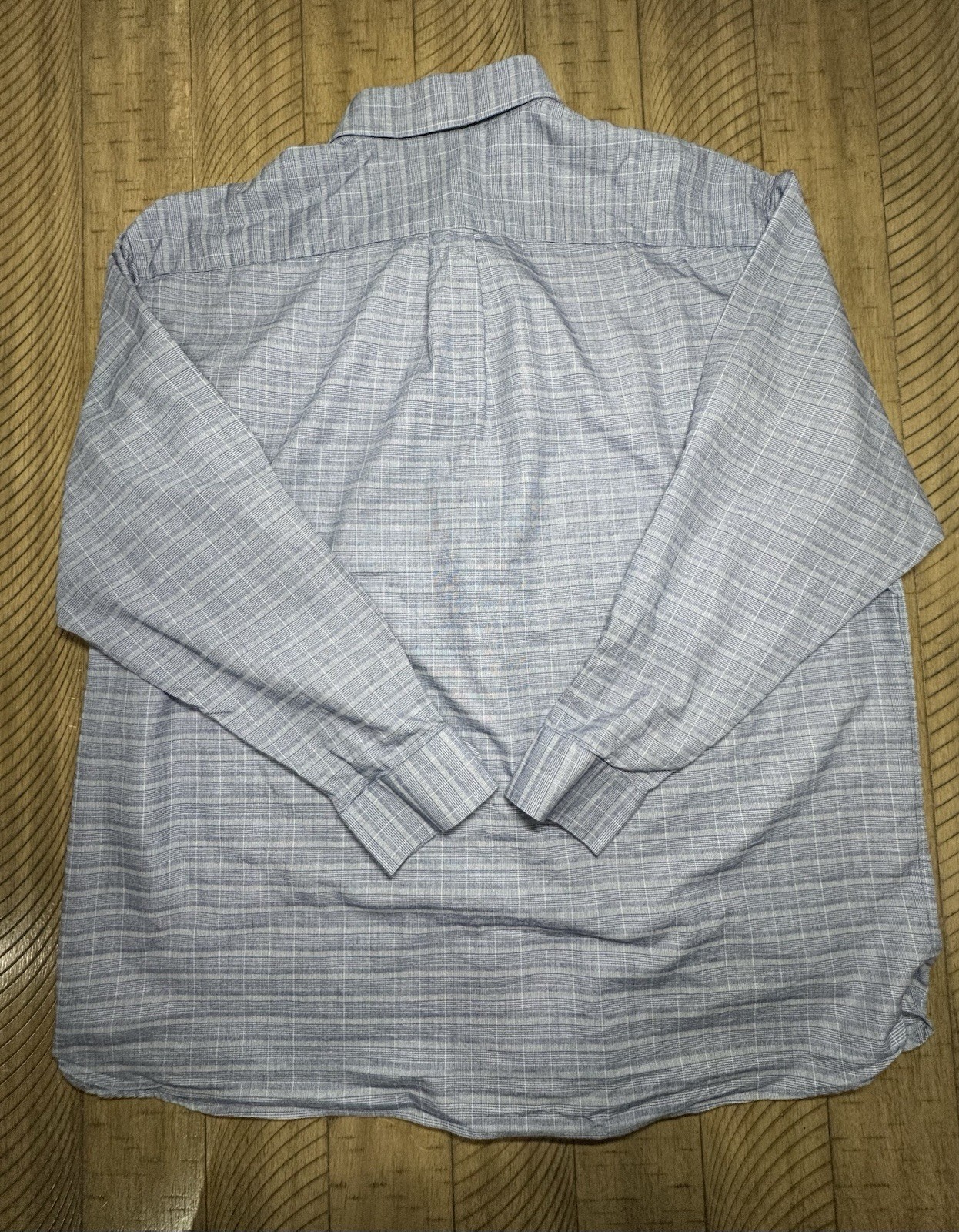 Daniel Cremieux Signature Collection Men’s XXL Blue Plaid Button-Down Shirt