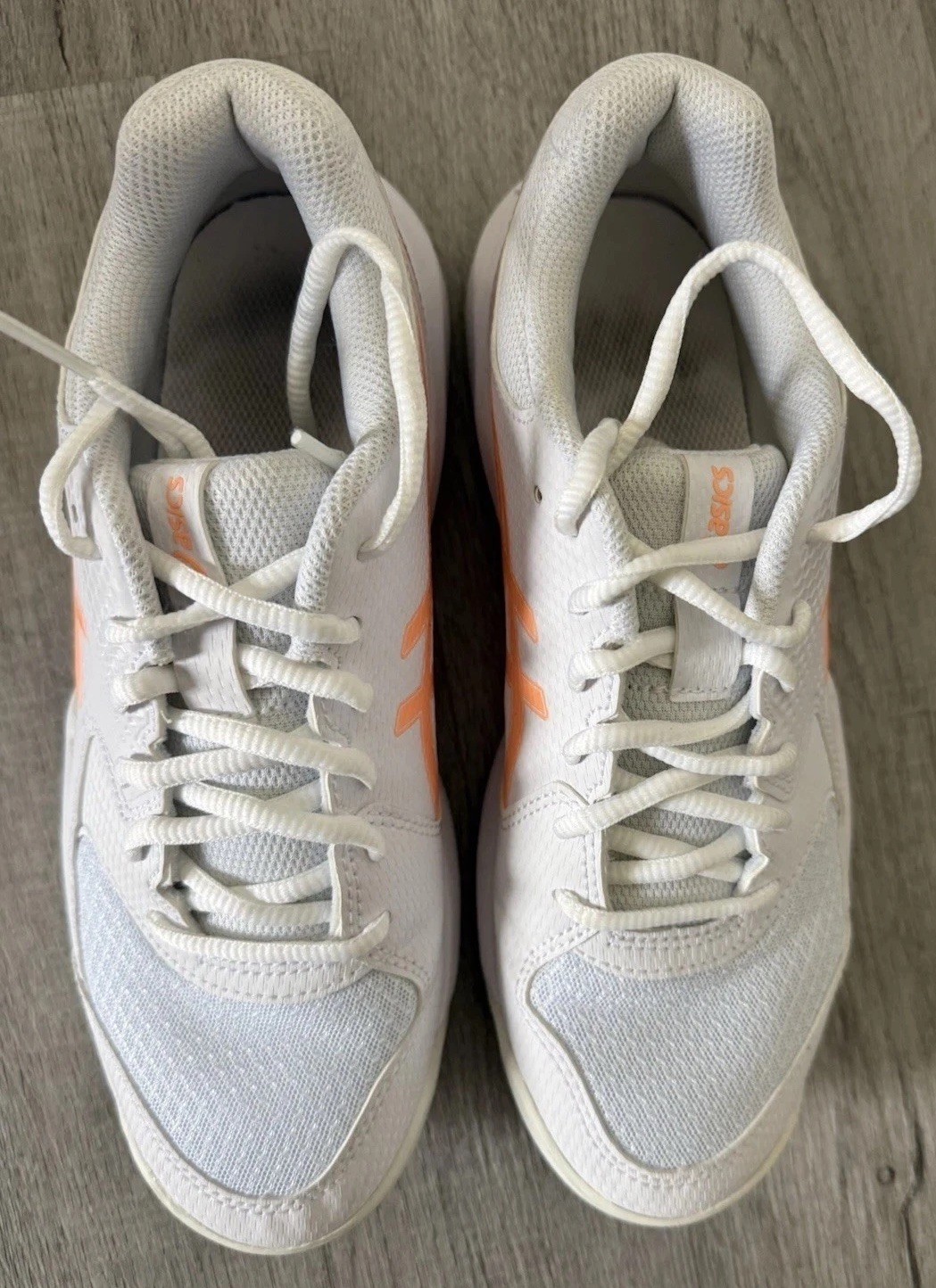 ASICS GEL DEDICATE 8 Pickleball Women Size 7.5 Bright Sunstone Court Shoes New