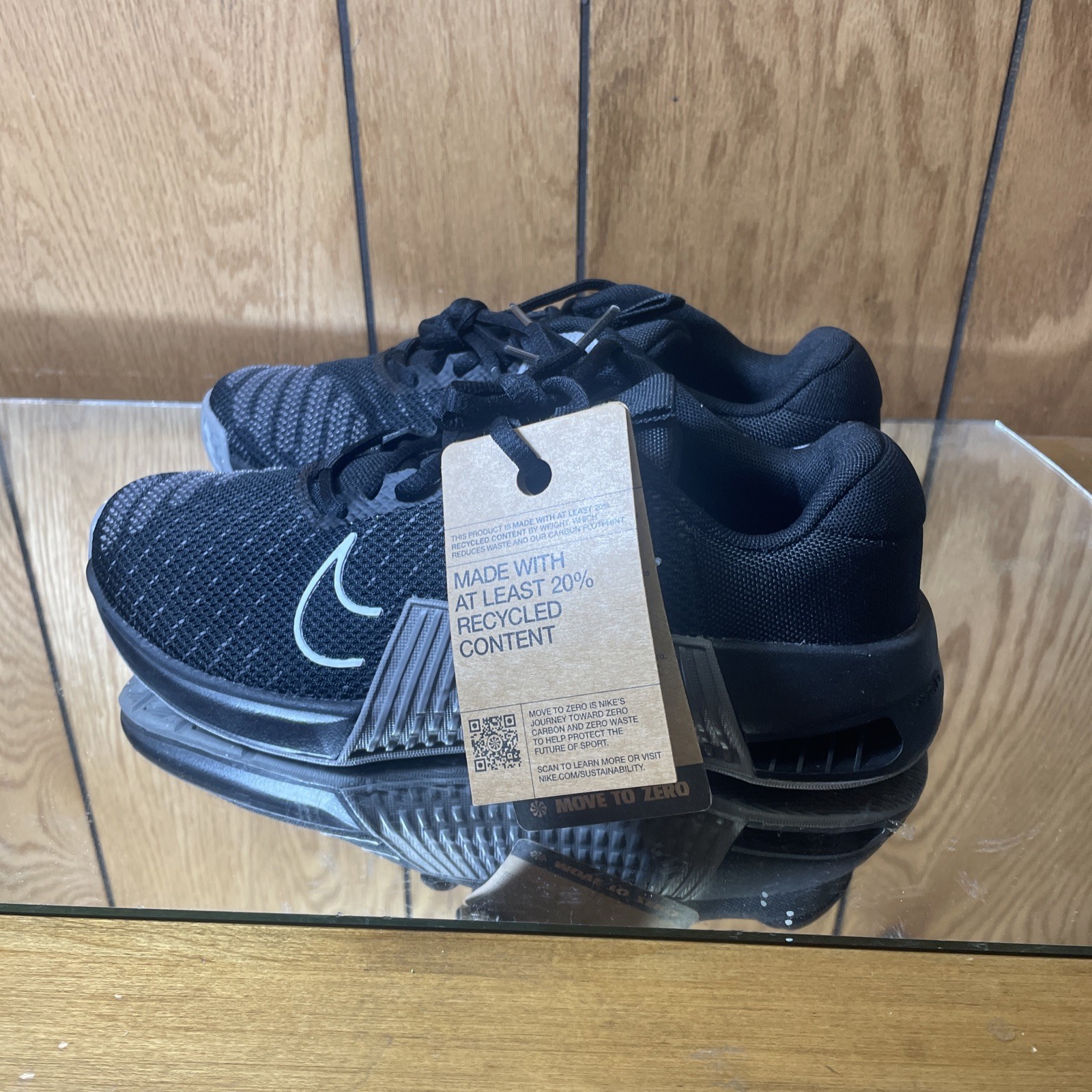 Size 6M / 7.5W – Nike Metcon 9 Black Gray Mens Training Shoes FD5431-013