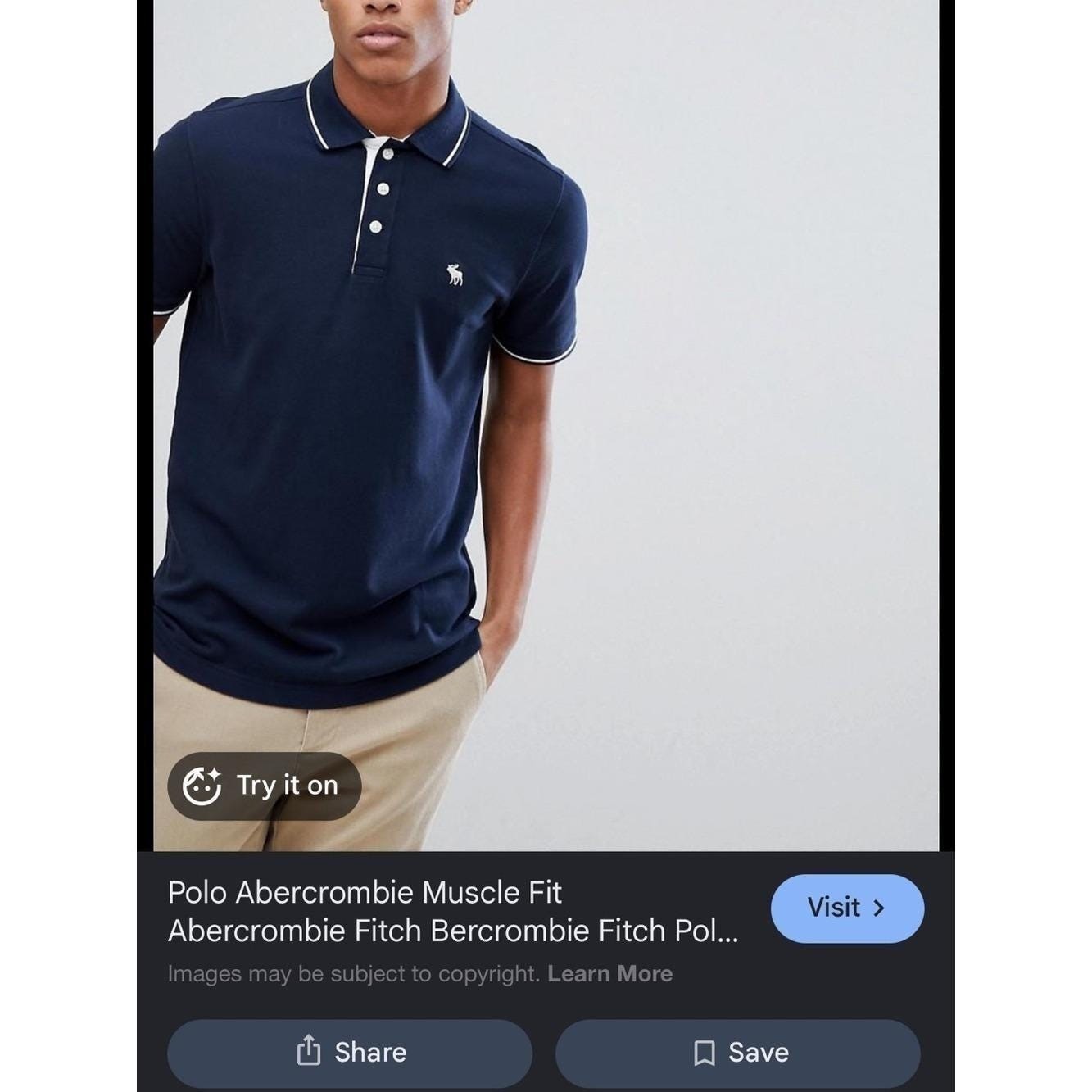 Abercrombie & Fitch Black and Forest Green Polo Pair