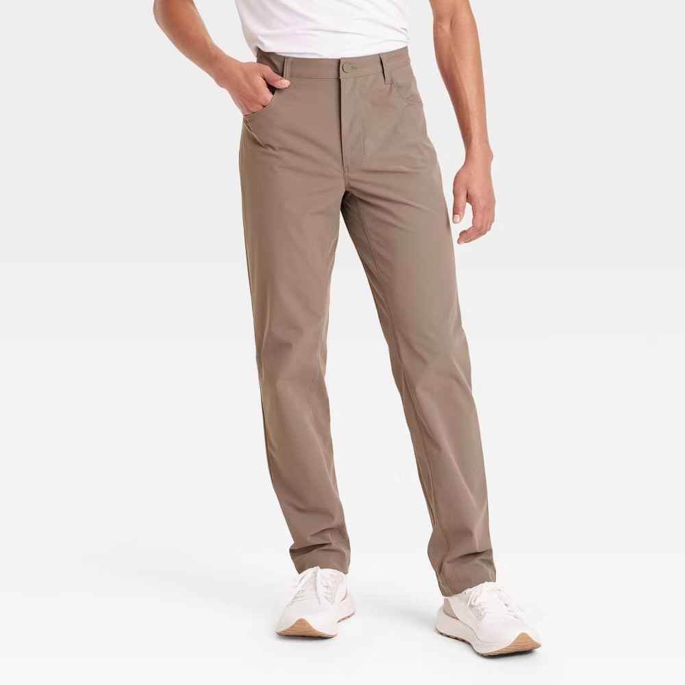 Men 360 Lifestyle 5-Pocket Golf Pant – All In Motion Dark Brown