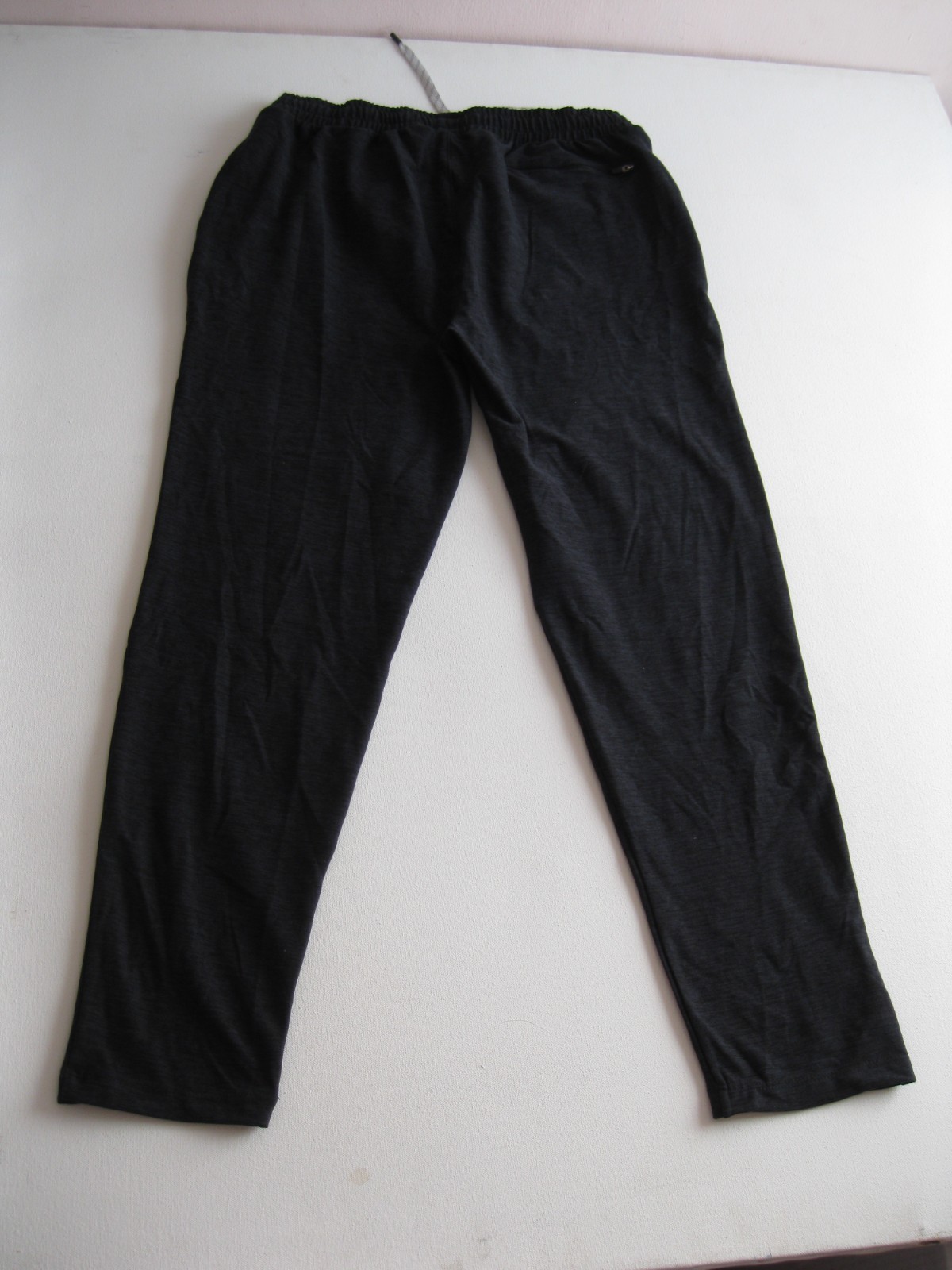 KIRKLAND SIGNATURE Men’s Lounge Pants/Jogger, stretch Heather black M/gray L