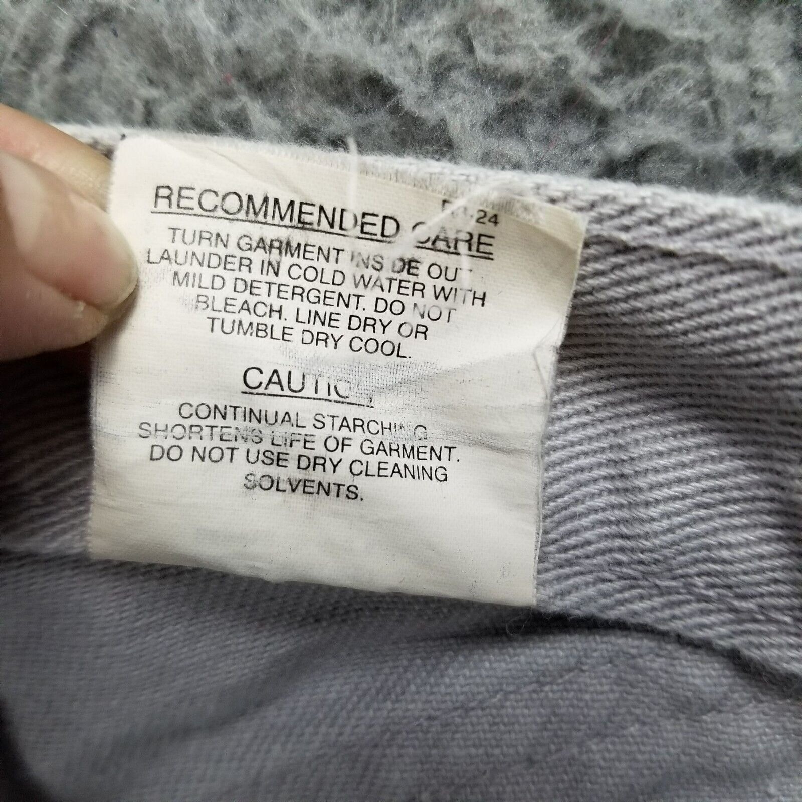 Rockies Jeans Womens 9 Tall Gray Cotton Denim Bootcut Vintage *Read*