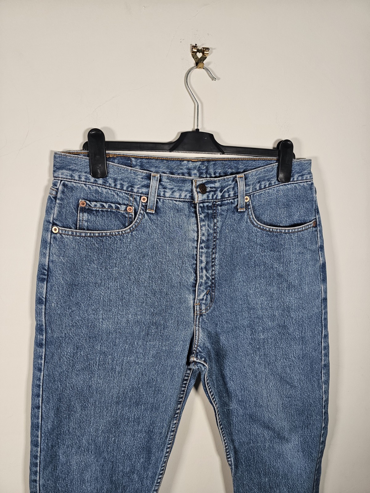 Vintage Levi’s 615 Orange Tab Jeans Men’s 34×31 Blue 1990’s Straight Leg