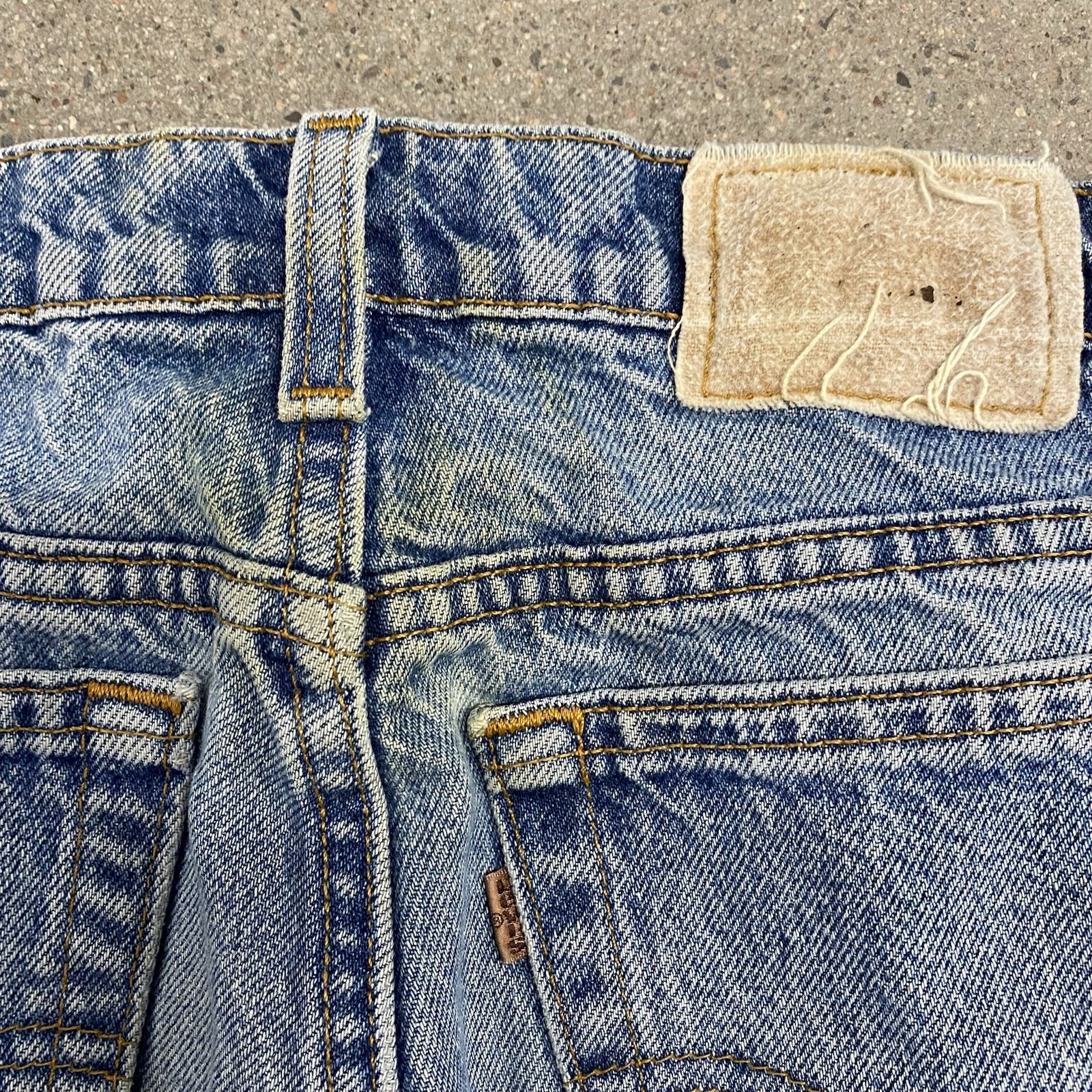 Vtg Levi’s 540 Jeans Relaxed Fit Mens Actual 32×31.5 Blue Medium Wash USA Made