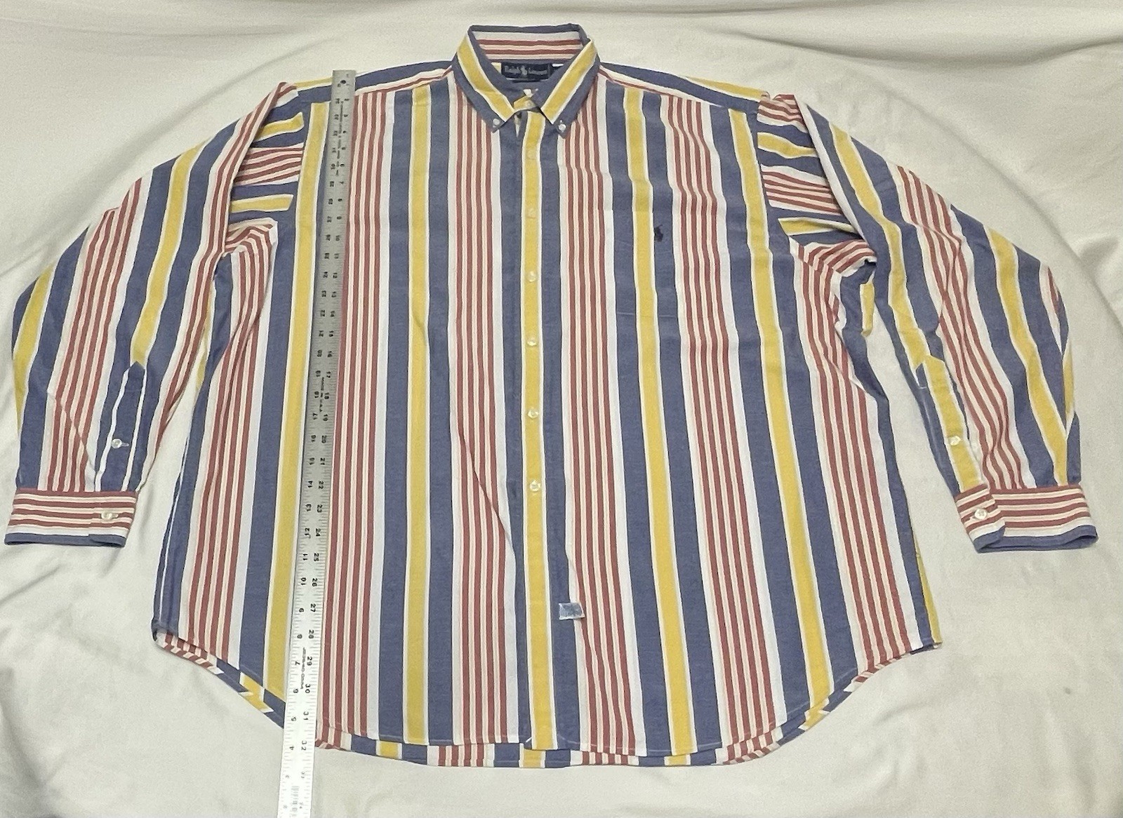 Ralph Lauren Jeans Co. Men’s Striped Long Sleeve Shirt size XXL
