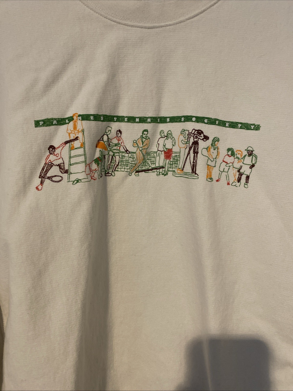 Palmes Tennis Society Spring/Summer 2022 Graphic Crewneck Sweater Large