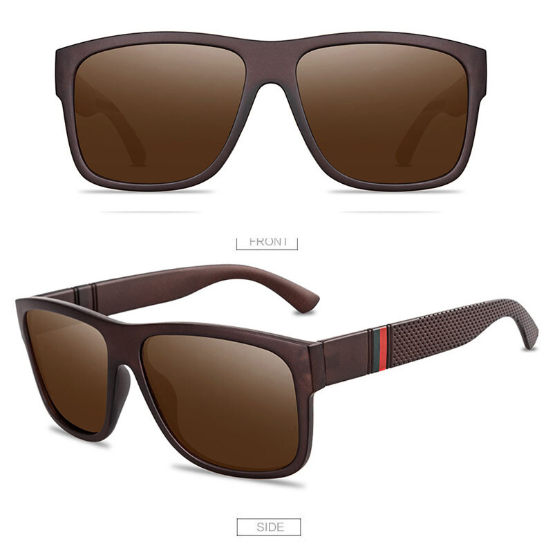 Men Classic Square Polarized Sunglasses Outdoor Driving Shade Glasses UV400 New