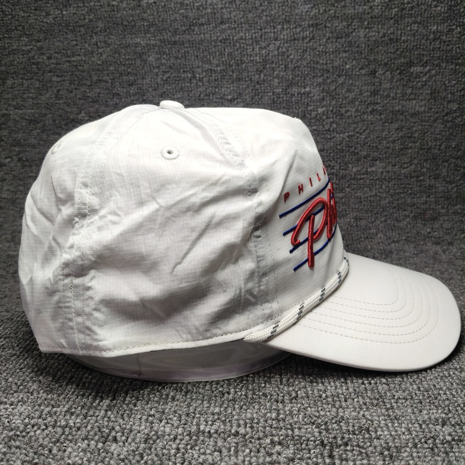 ’47 Brand Philadelphia Phillies Rope Snapback Hat White Retro MLB Cap
