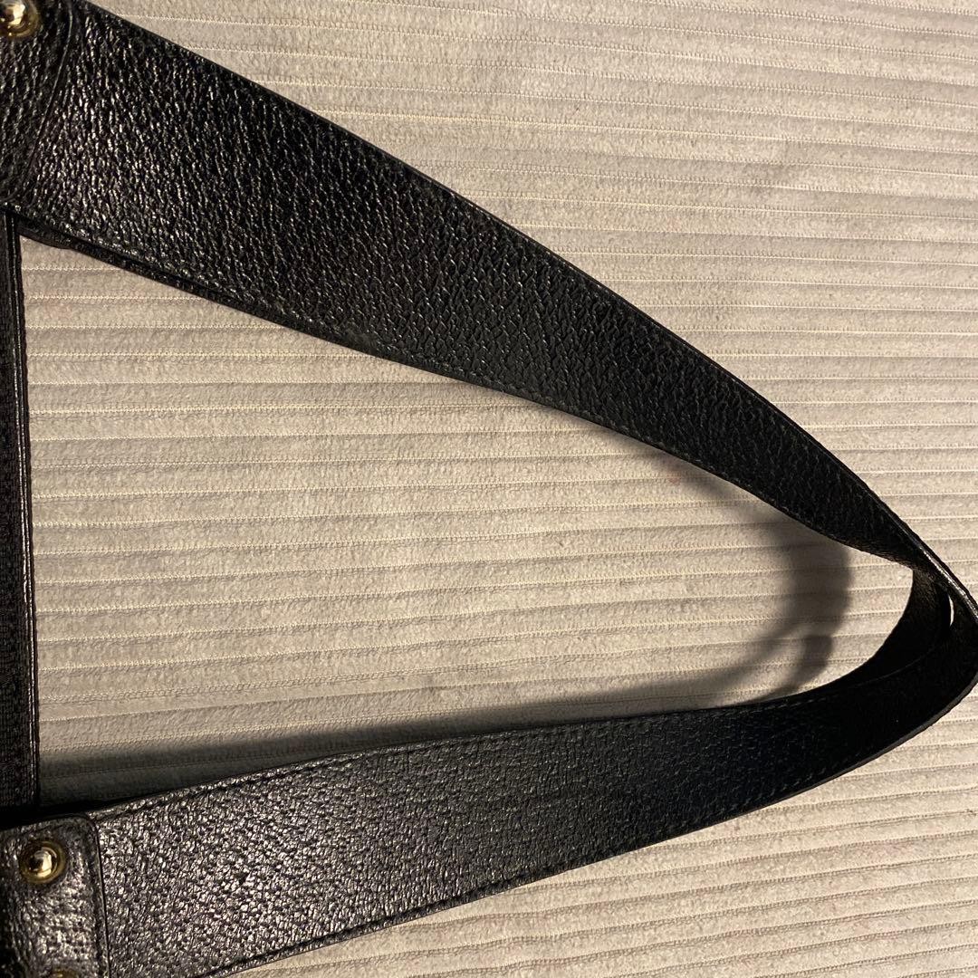 GUCCI GG Canvas Bamboo Ring Tote Bag Gift Present 0609