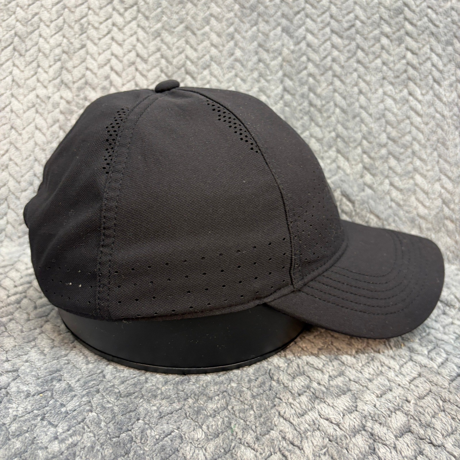 Nike Legacy91 Dri-FIT Black Perforated Adjustable Snapback Golf Hat Cap 0767