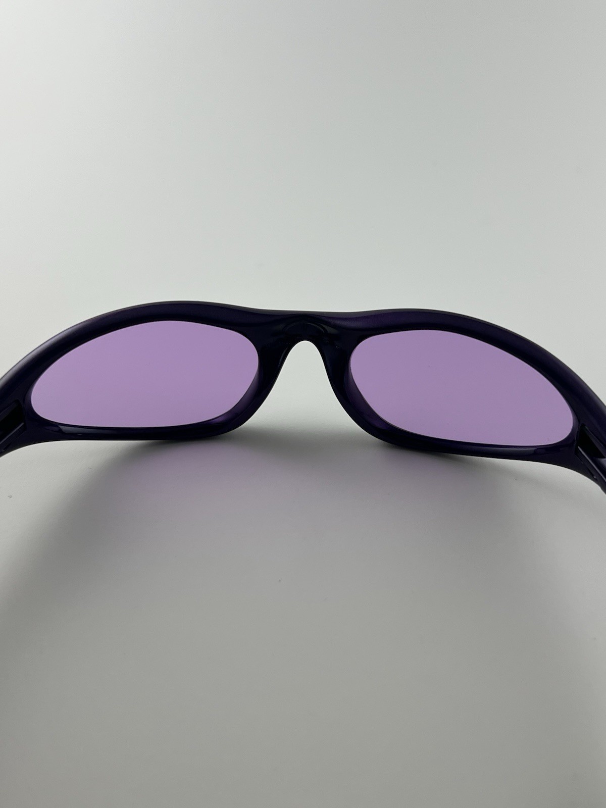 Oakley Minute 1.0 Violet Purple Frame Violet Lens+Box 04-090 Silver Icons XX NEW