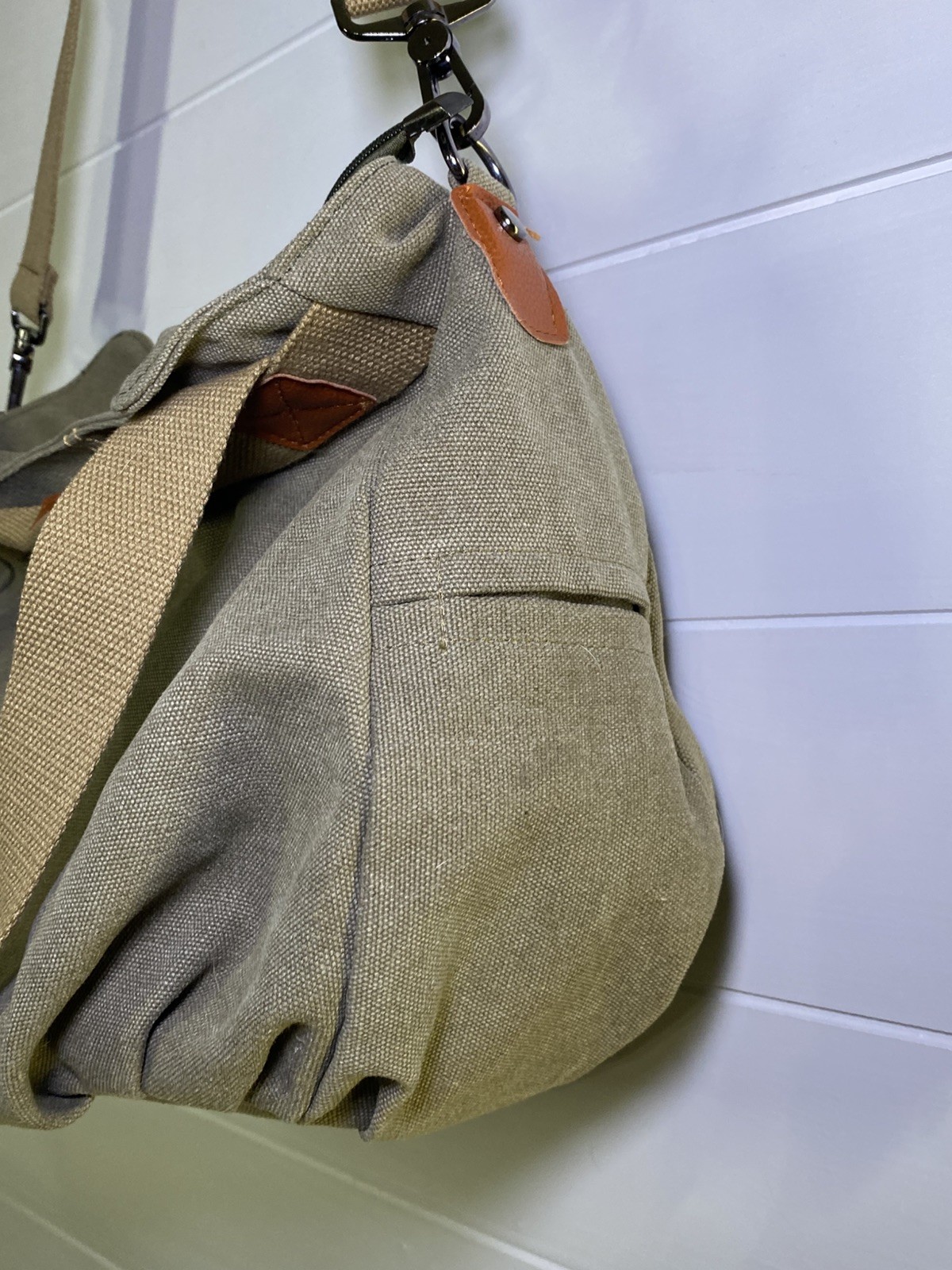 Unknown brand Cargo Bag Green Scatter Crossbody/shoulder Bag Travel