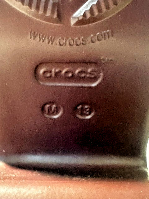 CROCS Siren Dark Cherry Chain Clog Heel W 15 M 13 Comfort Platform Waterproof