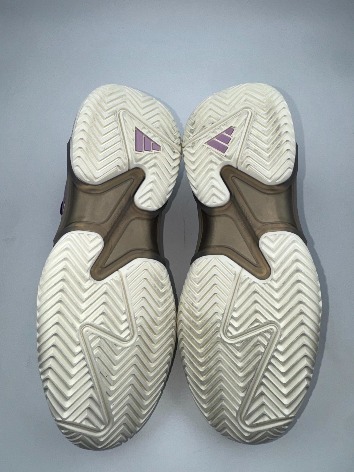 Adidas Barricade 13 Womens US 8 Sneakers White Powder Plum Tennis Shoes JR7814