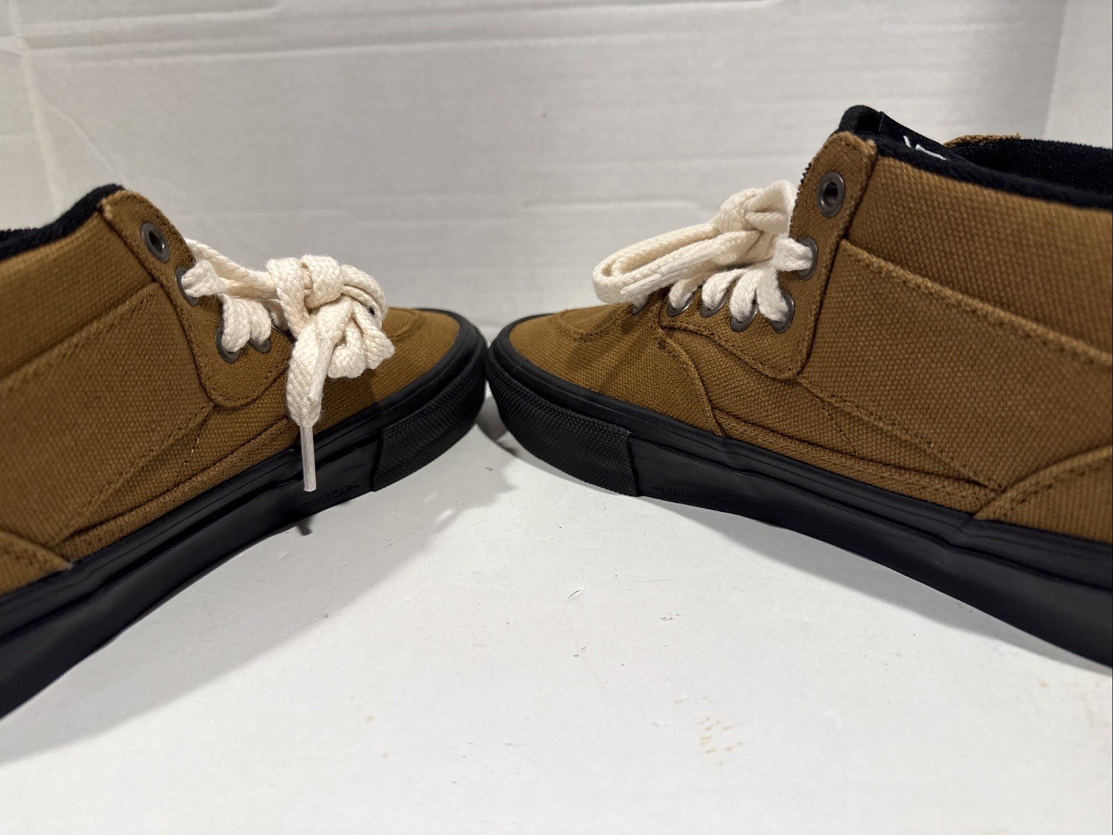 VANS SKATE HALF CAB SKATEBOARD SHOE GOLDEN BROWN [VN0007PG11D1] MENS SIZE 6.5