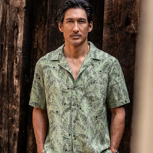 Breeze Camp Shirt A summer-ready camp collar button-up