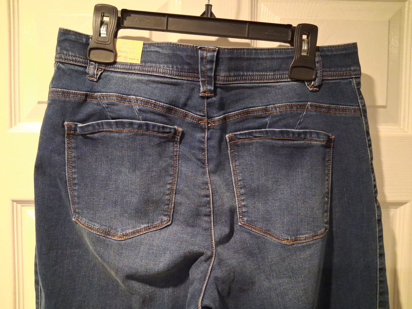 Democracy Ab Technology Skyrise Wide Legs Jeans Size 10 Blue