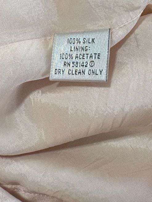 90’s Kelly & Diane Floral 100% Silk Skirt Size 16 Vintage