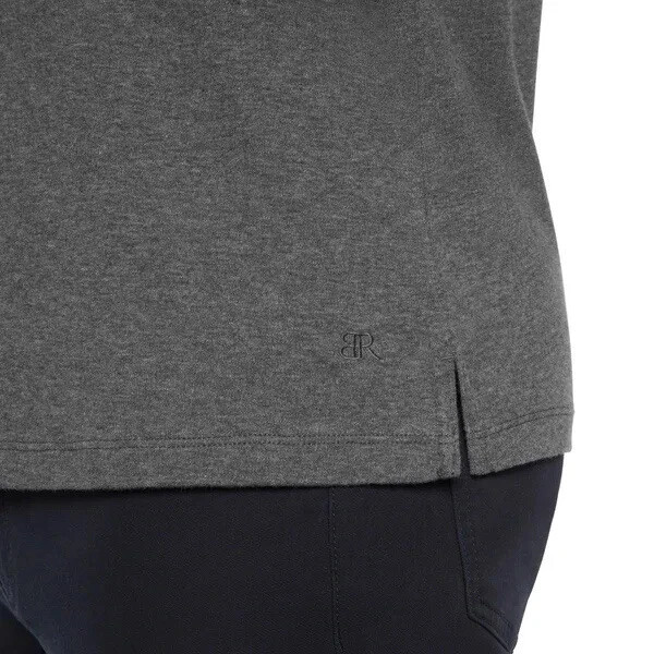 Banana Republic Men’s Luxe Touch Performance Tee, Gray, Size XL