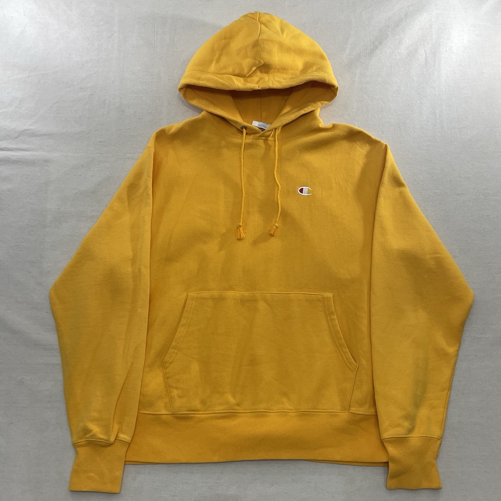 Champion Reverse Weave Hoodie Mens L Pullover Sweatshirt Athletic GF68 BYC 90s