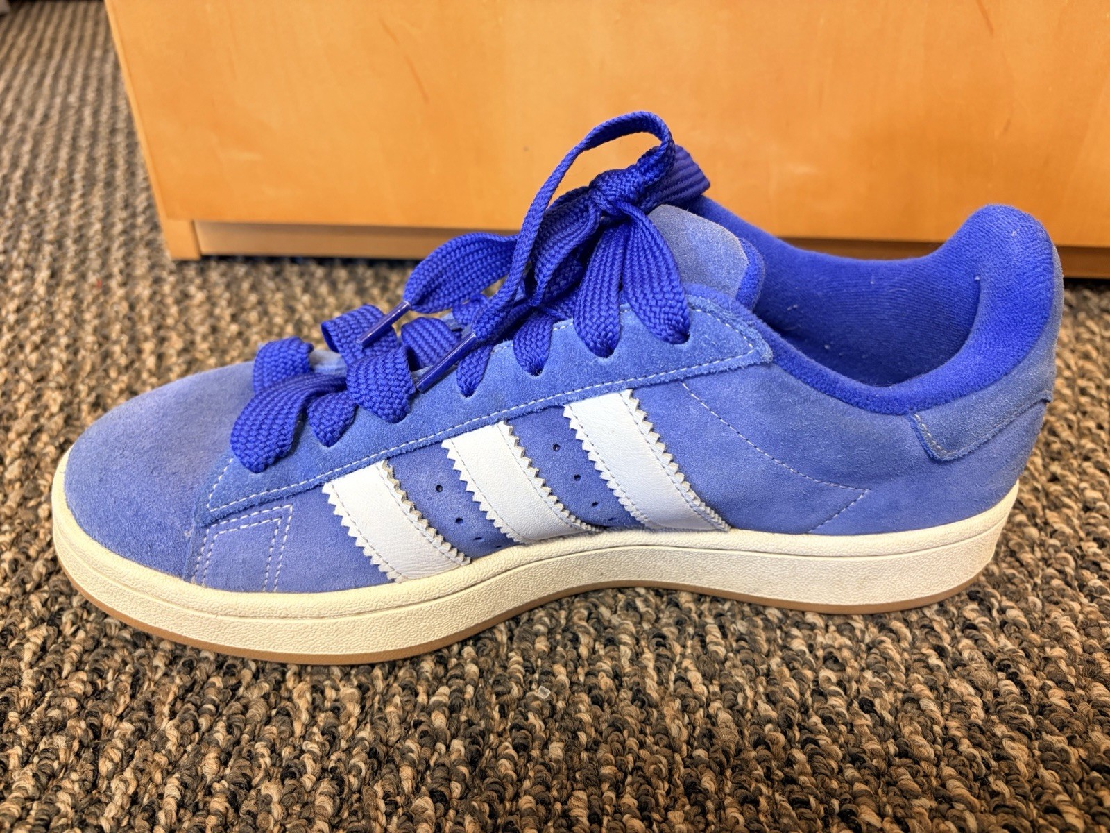 ADIDAS Campus 00s Blue White Suede Men’s Shoes Size US 9M